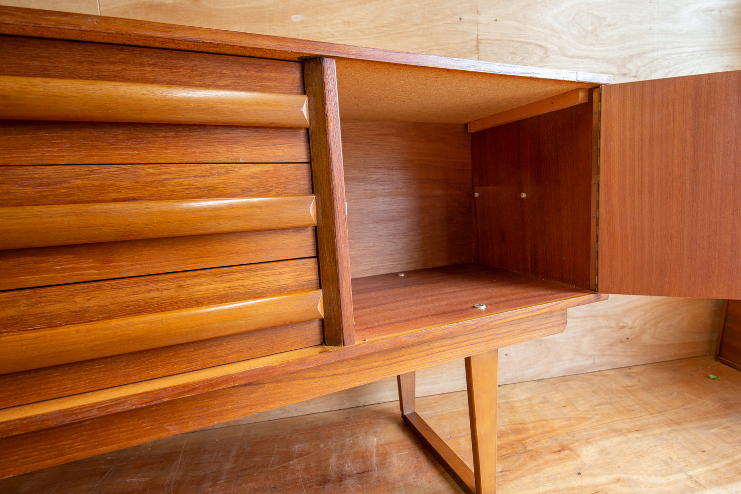 Vintage Teak Sideboard