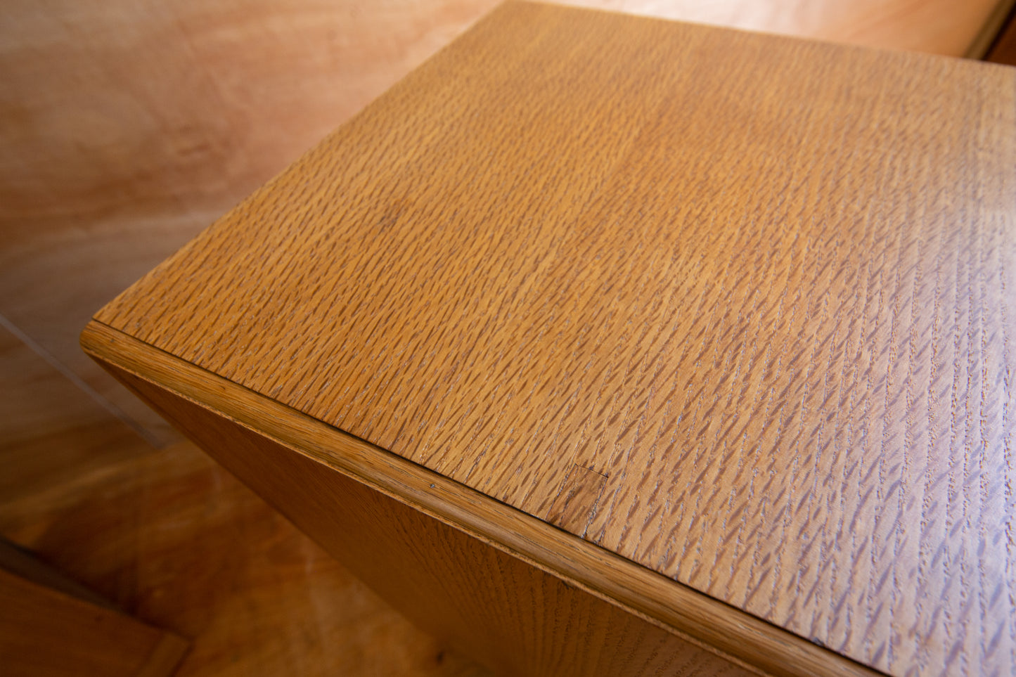 Vintage Oak Bedside Drawers