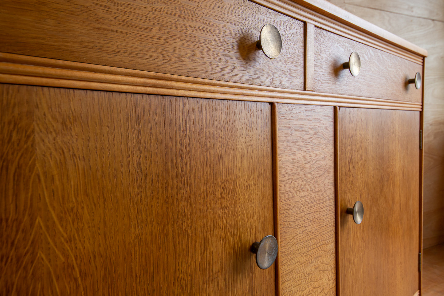 Vintage Oak Sideboard