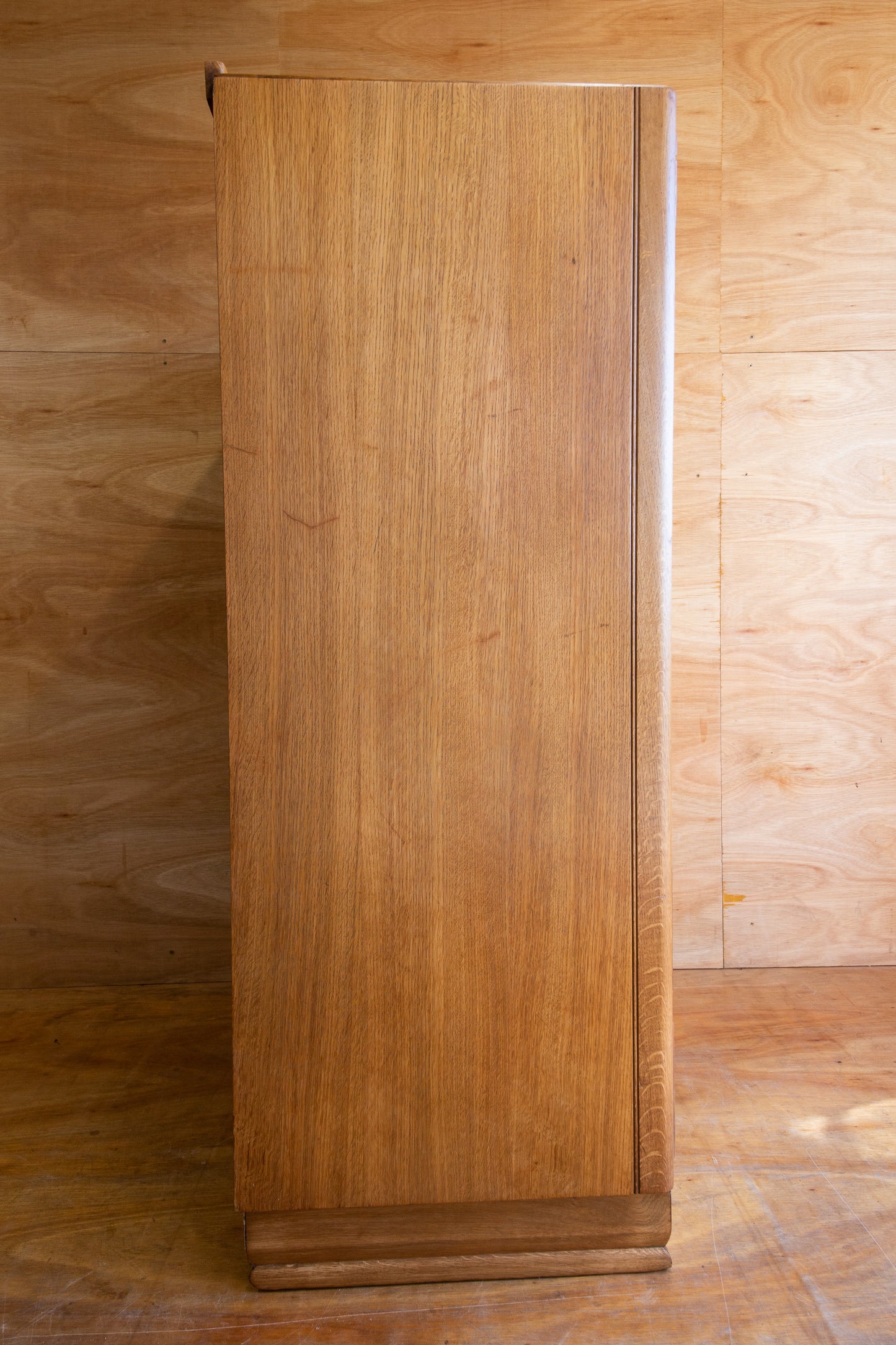 Art Deco Oak Tallboy