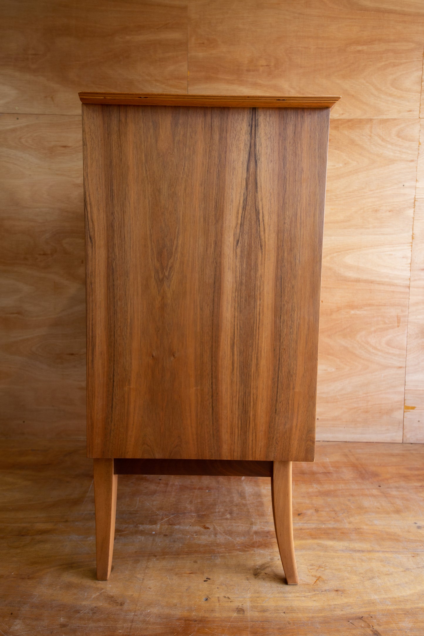 Vintage Wrighton Walnut Chest of Drawers