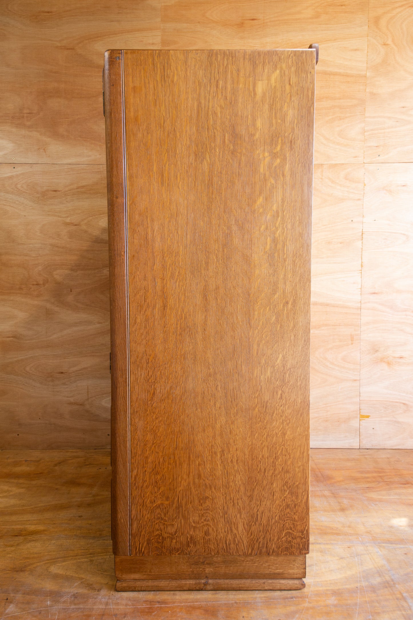 Art Deco Oak Tallboy