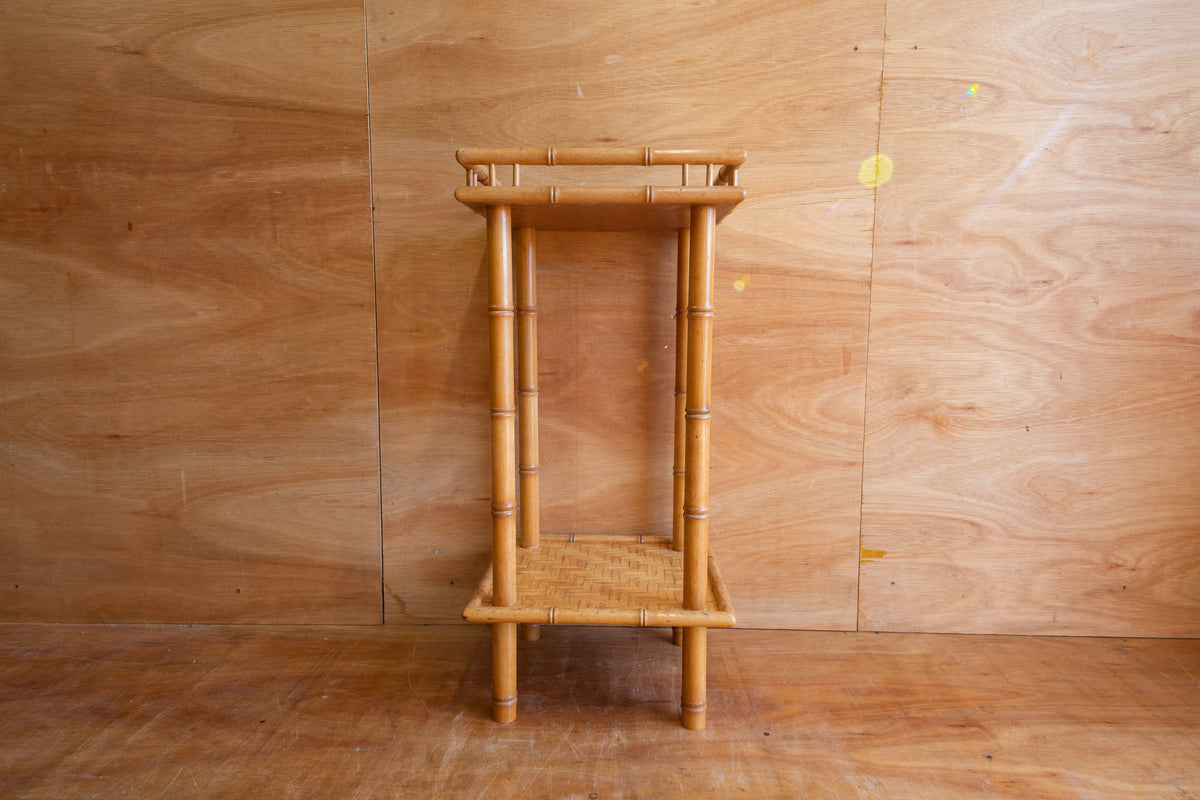 Vintage Bamboo Plant Stand