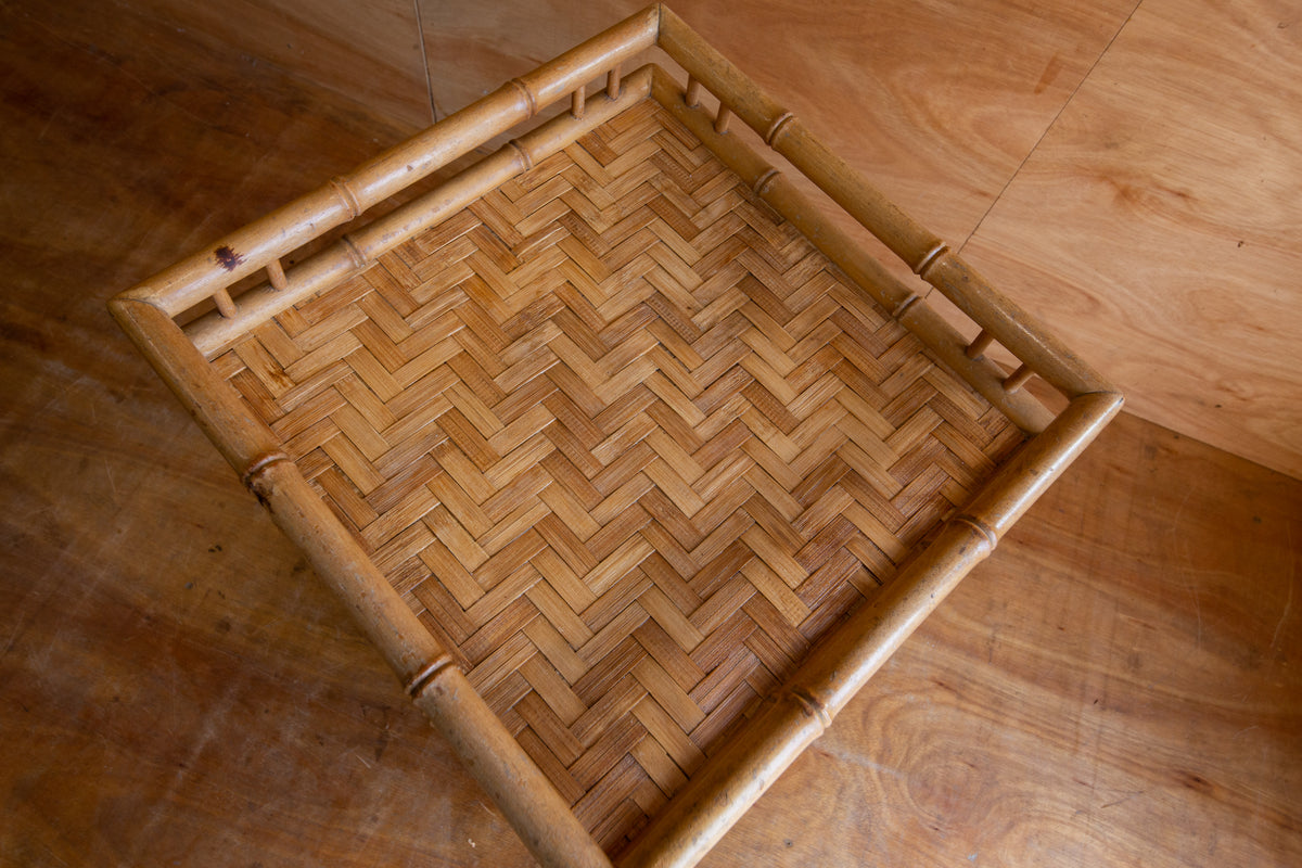 Vintage Bamboo Plant Stand