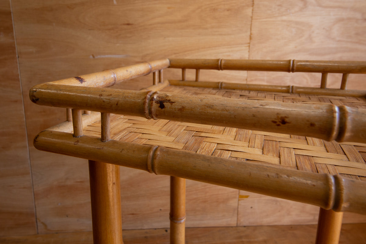 Vintage Bamboo Plant Stand
