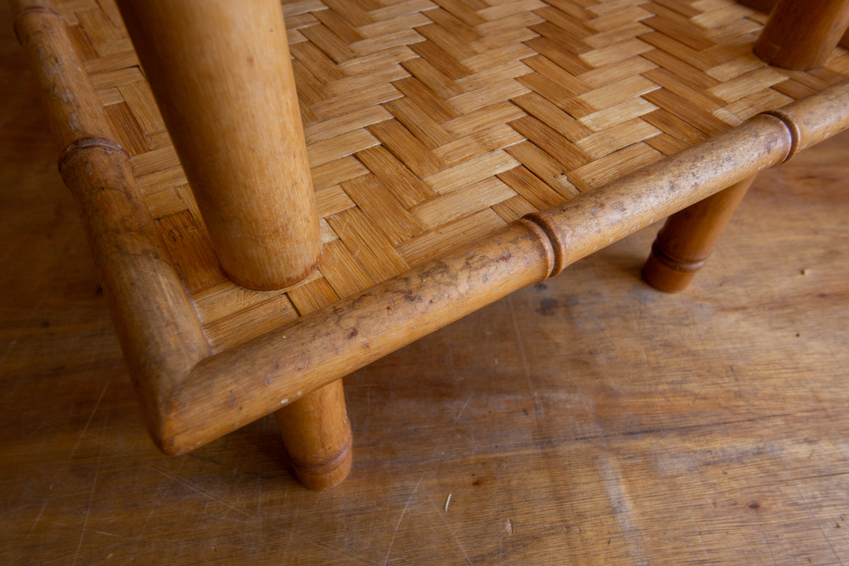 Vintage Bamboo Plant Stand