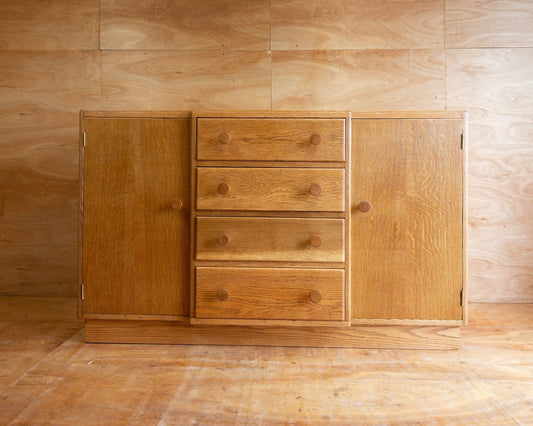 Vintage Oak Sideboard