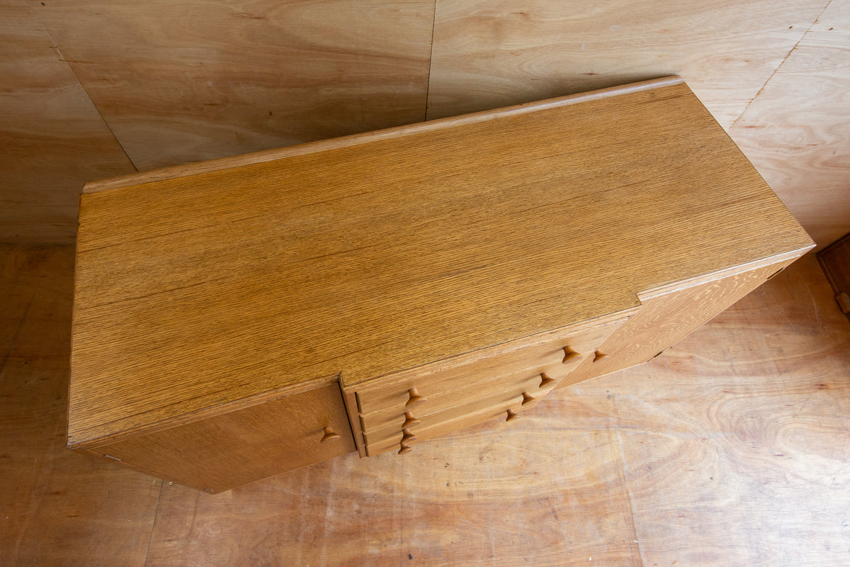 Vintage Oak Sideboard
