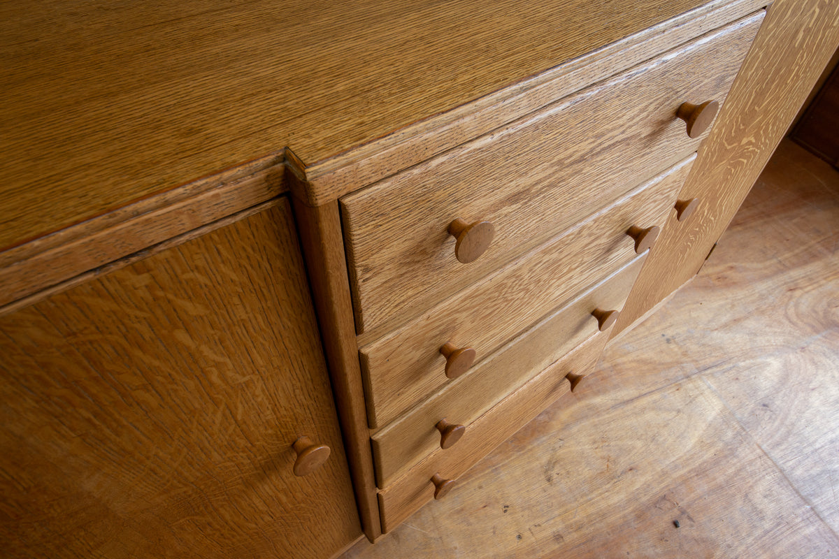 Vintage Oak Sideboard