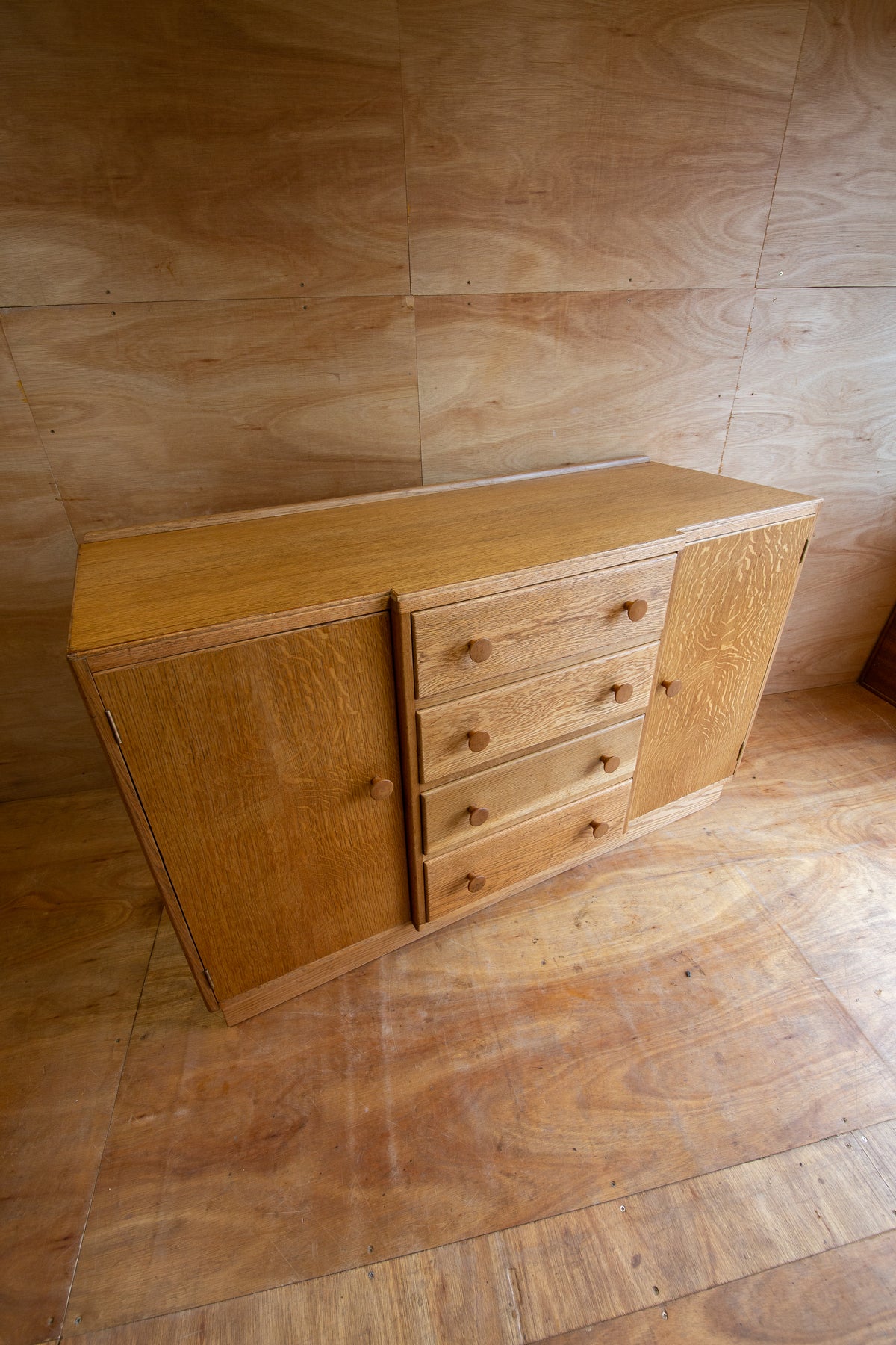 Vintage Oak Sideboard