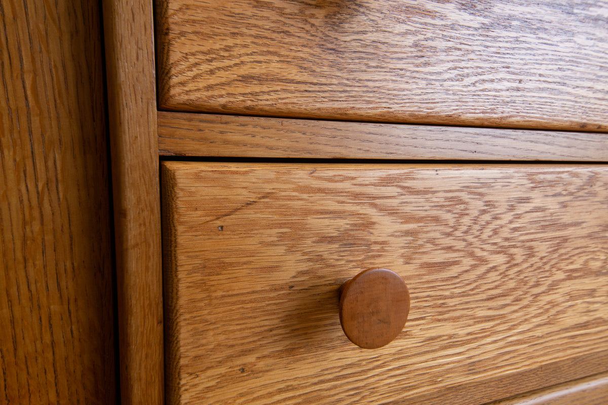 Vintage Oak Sideboard