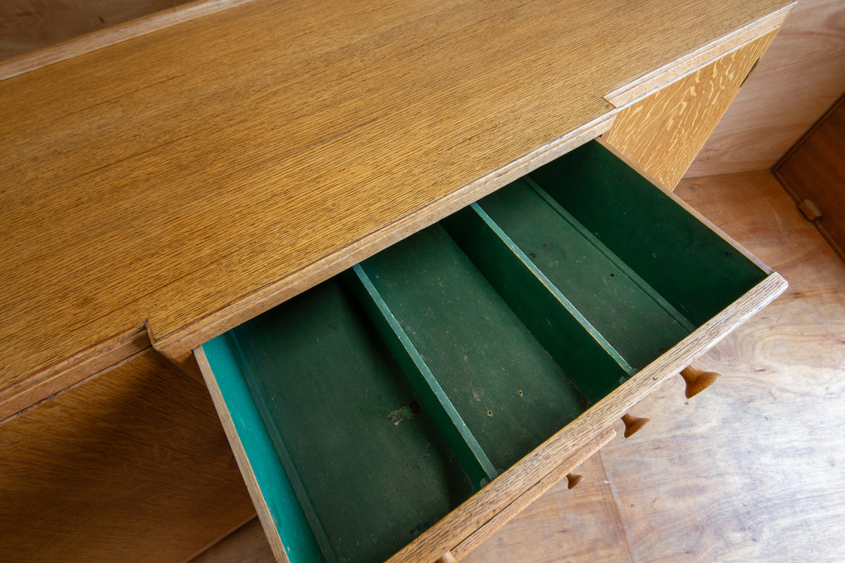 Vintage Oak Sideboard