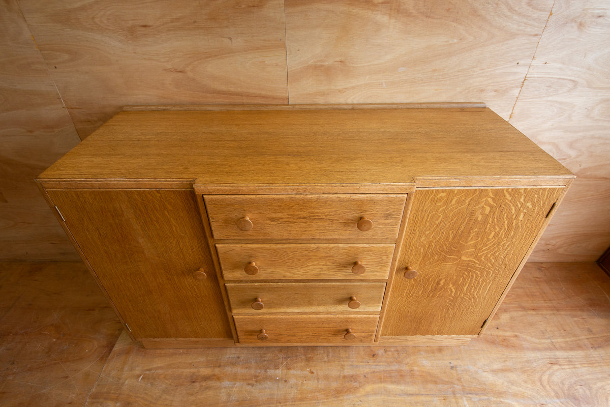 Vintage Oak Sideboard