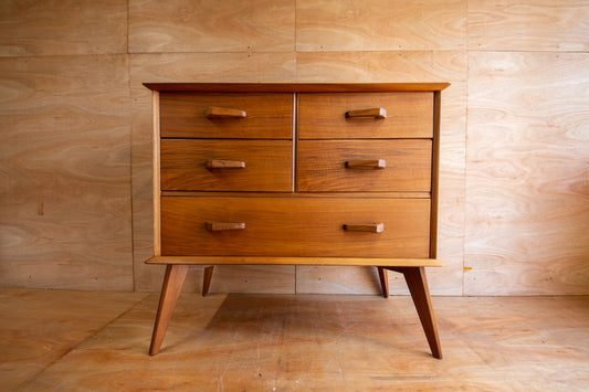 Vintage Younger Walnut Chest of Drawers