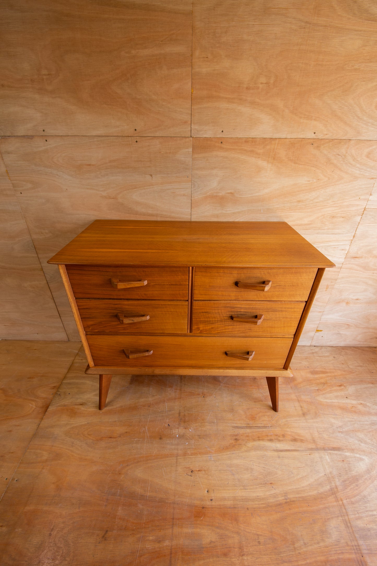 Vintage Younger Walnut Chest of Drawers