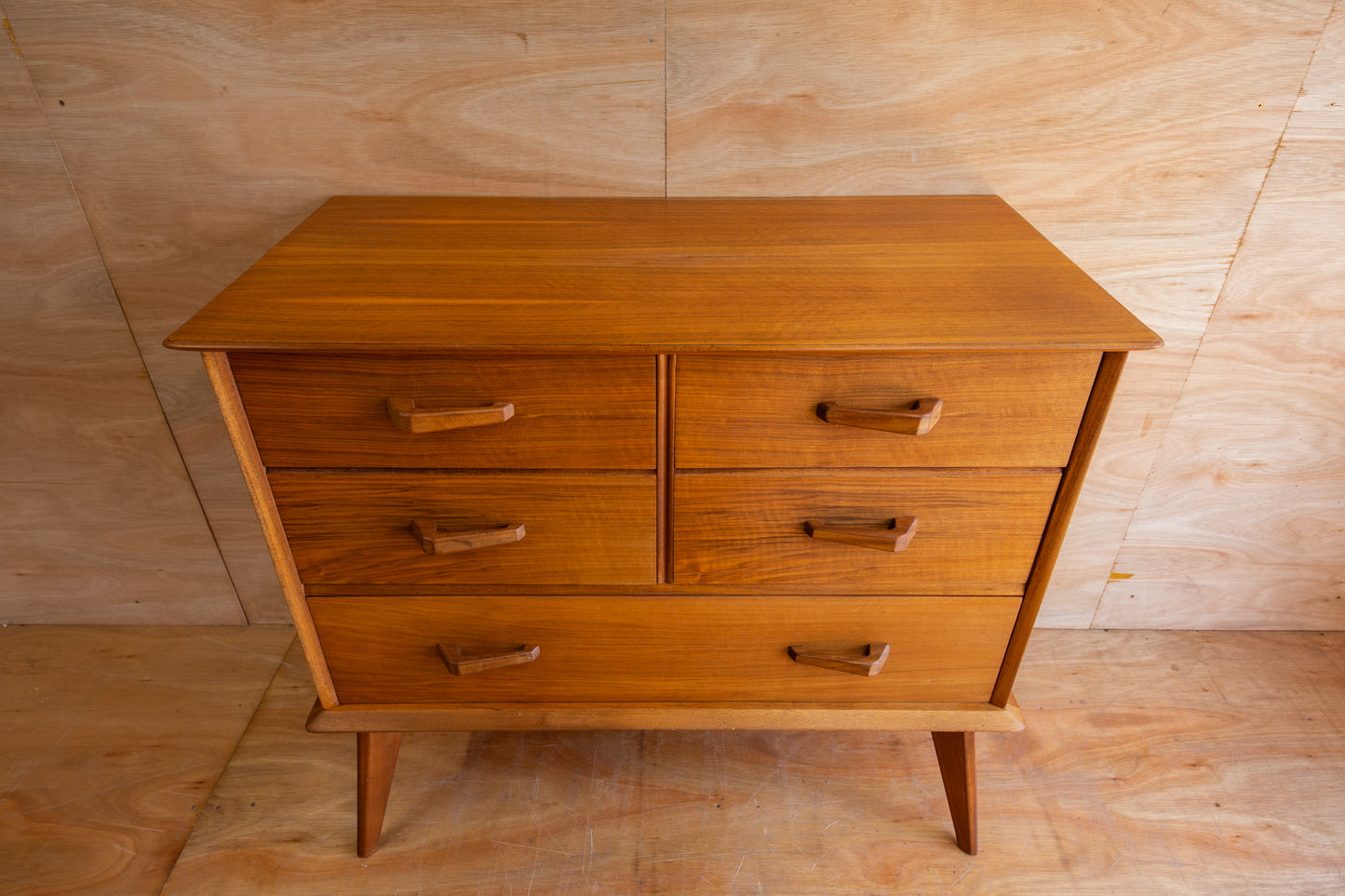 Vintage Younger Walnut Chest of Drawers