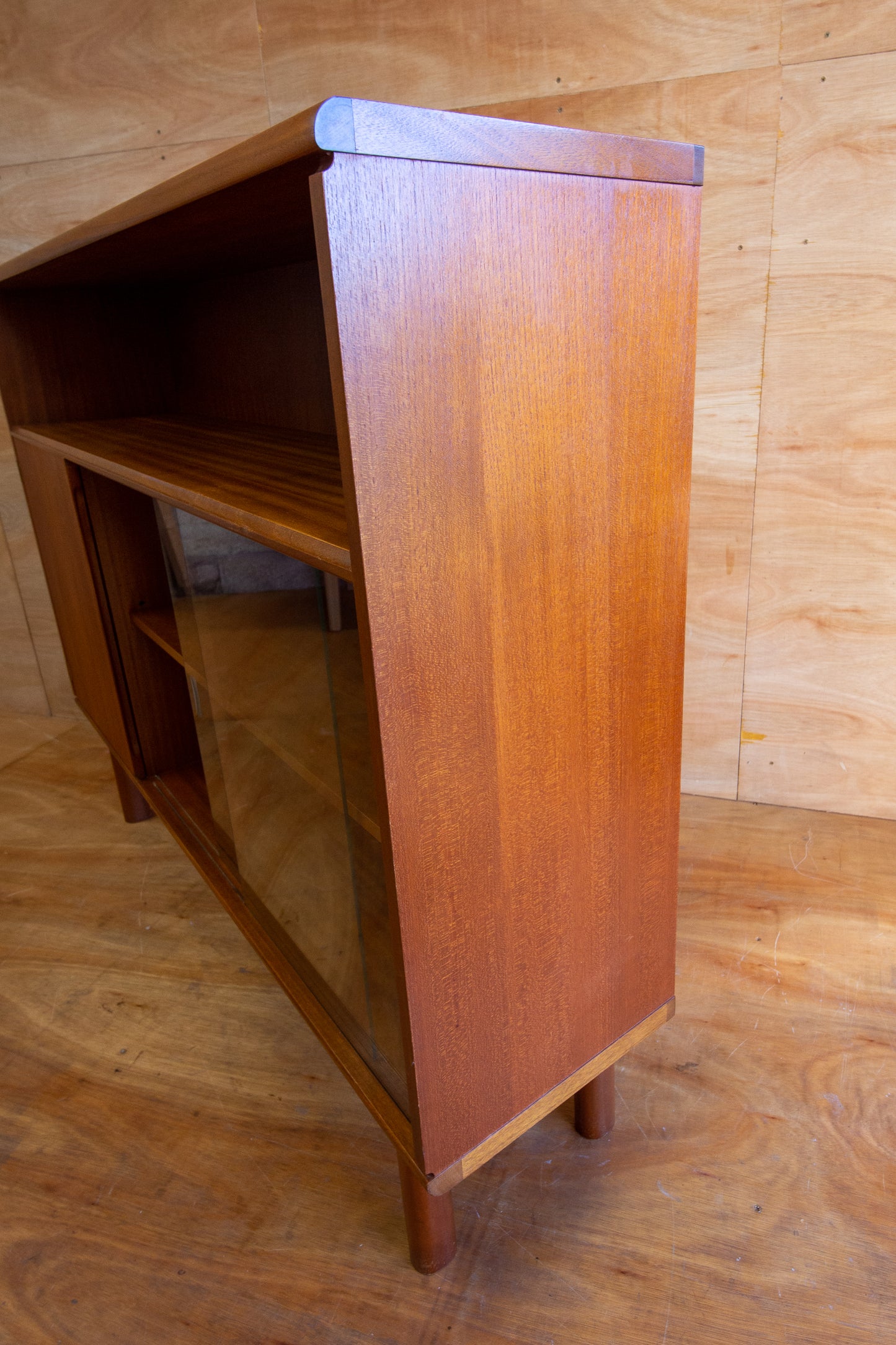 Vintage Mcintosh Teak Display Cabinet