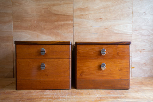 Vintage Stag Cantata Bedside Cabinet