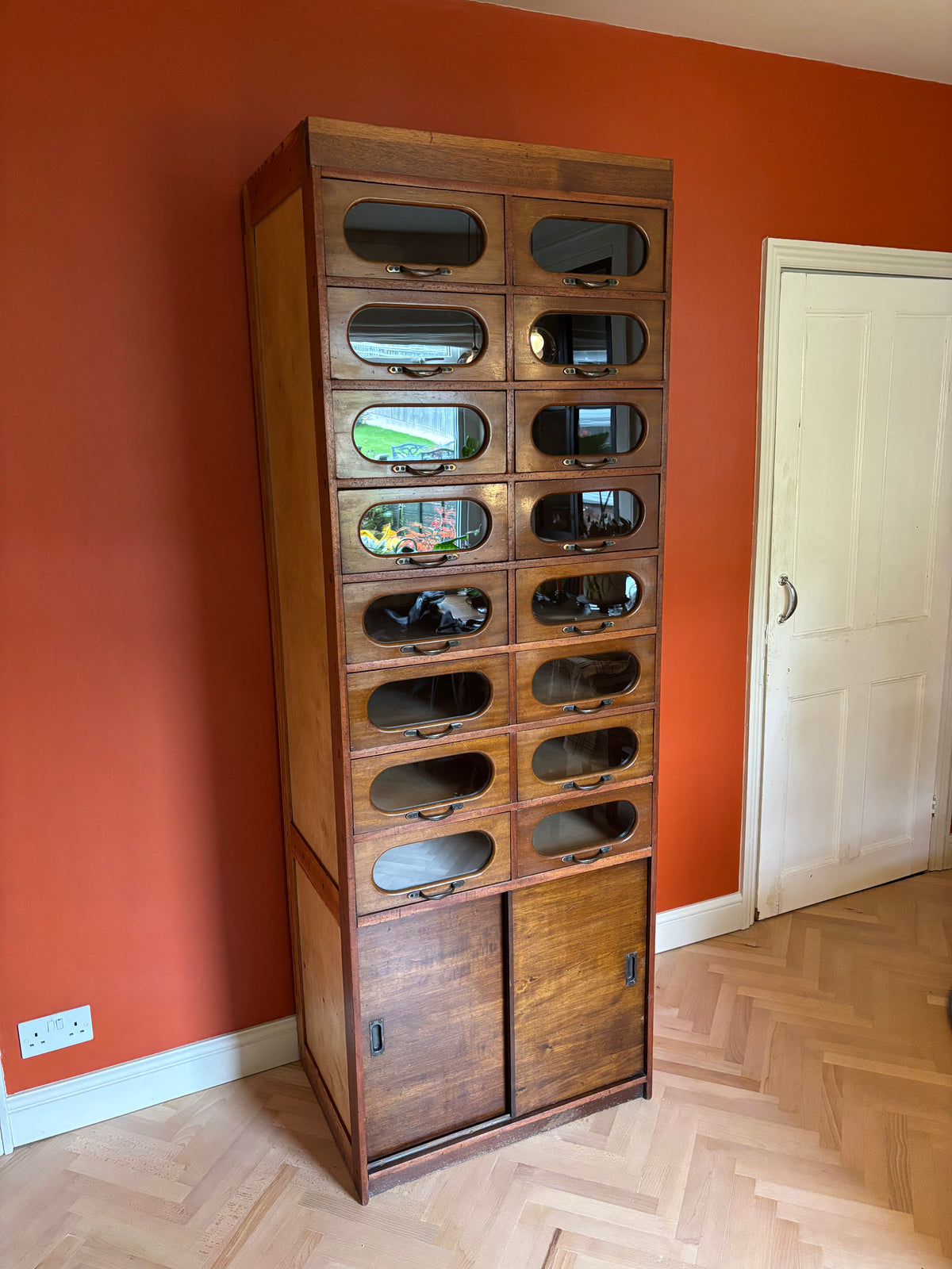 Vintage Haberdashery Cabinet