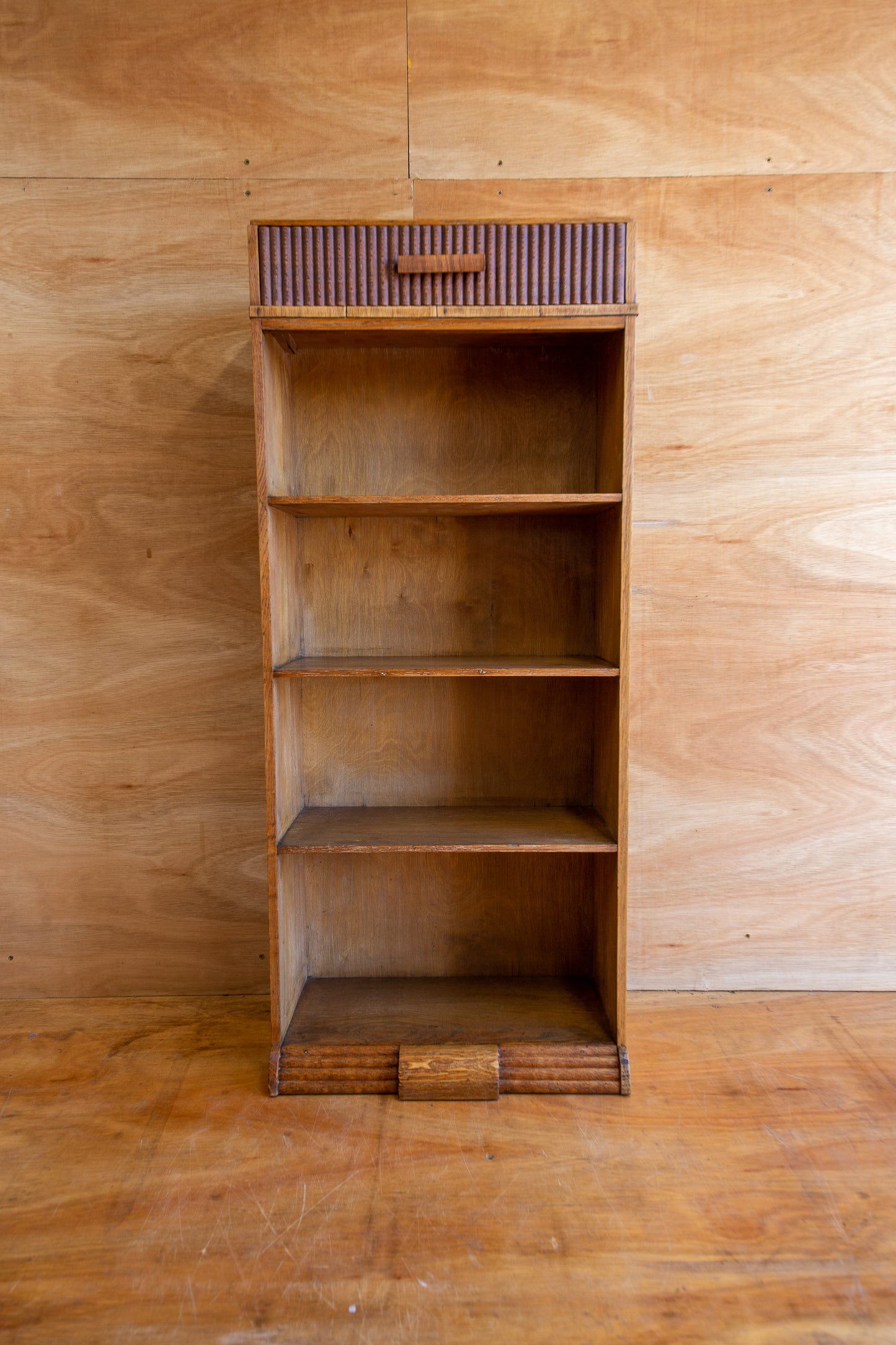 Art Deco Oak Bookcase