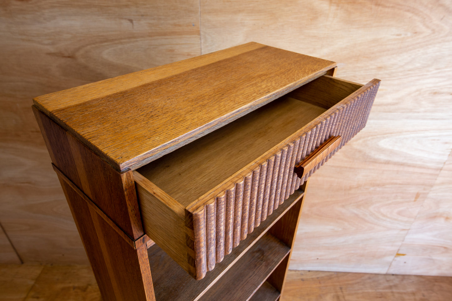 Art Deco Oak Bookcase