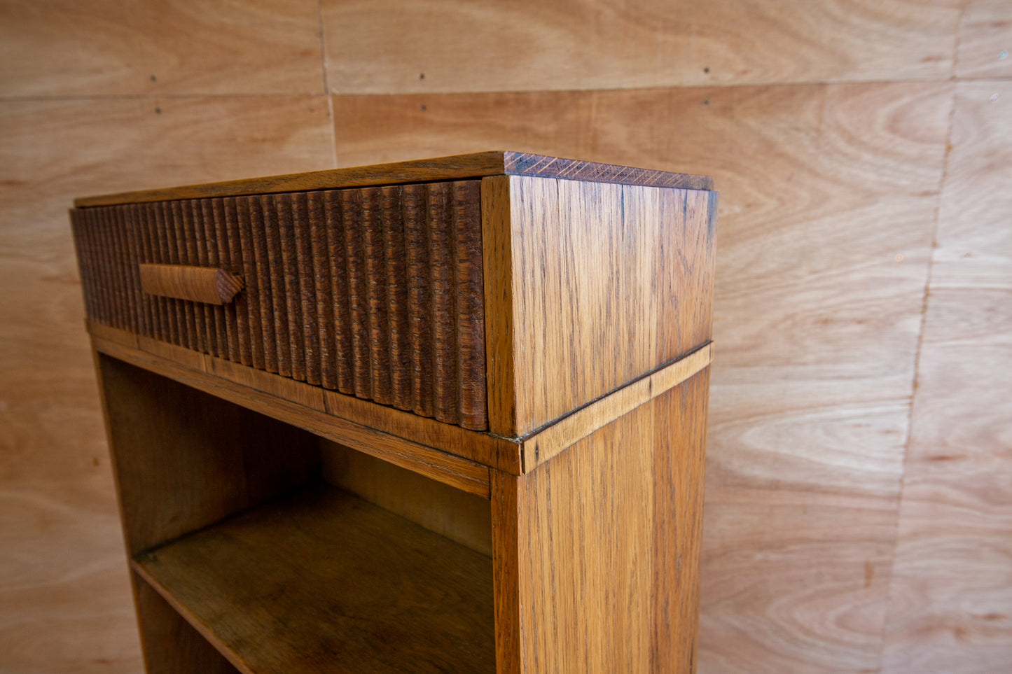Art Deco Oak Bookcase