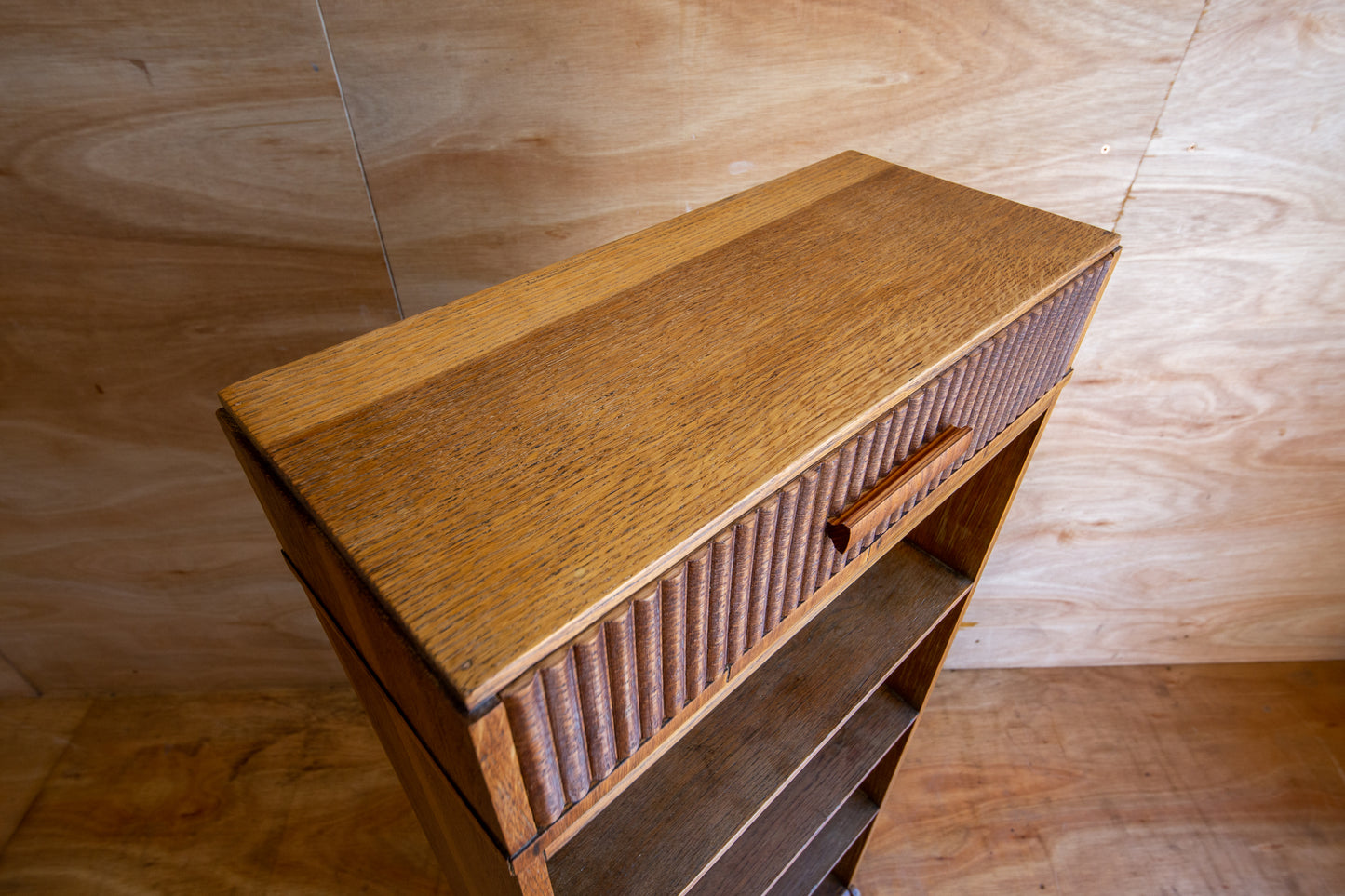Art Deco Oak Bookcase