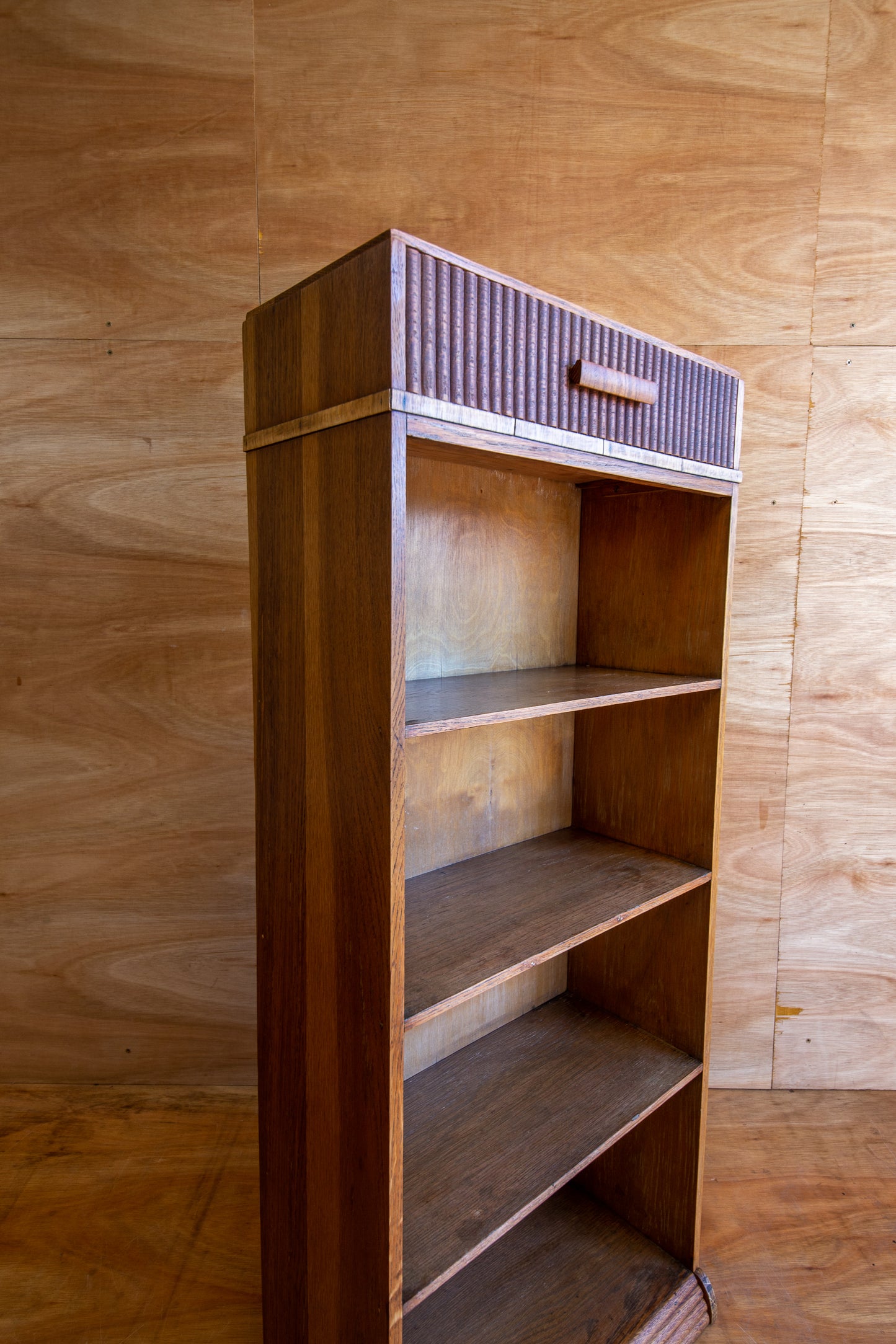 Art Deco Oak Bookcase