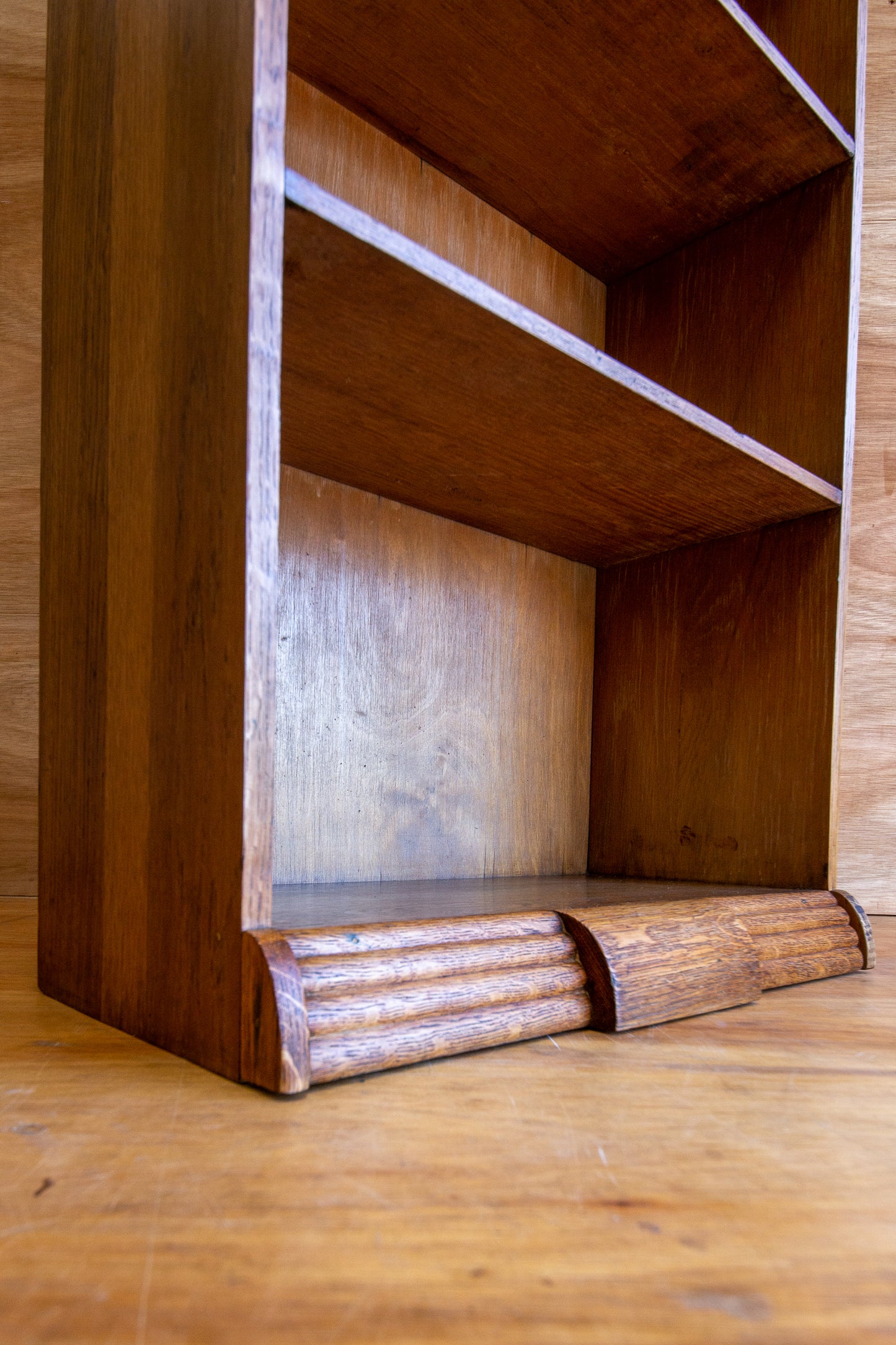 Art Deco Oak Bookcase