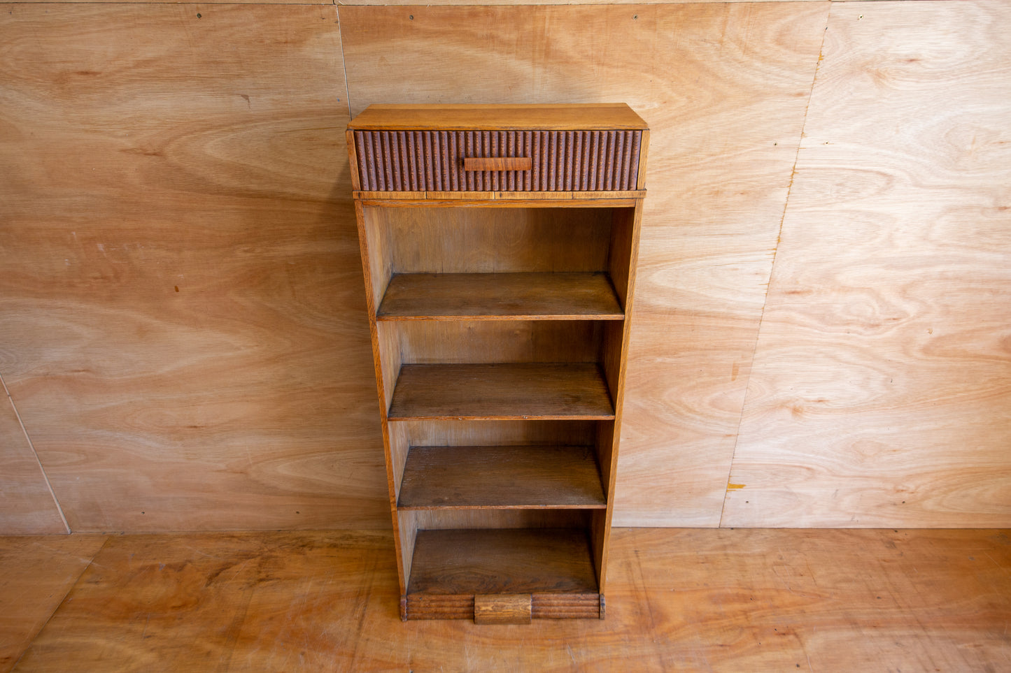 Art Deco Oak Bookcase