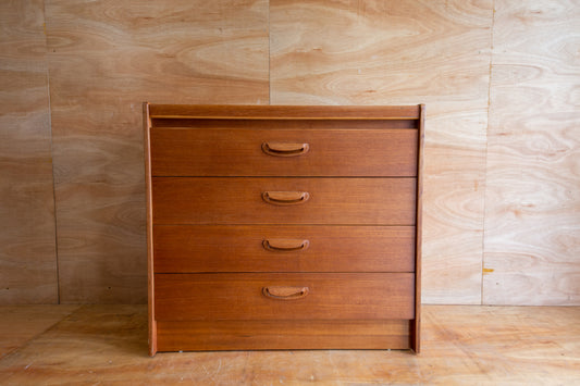 Vintage William Lawrence Teak Chest of Drawers