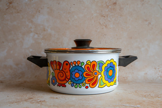 Medium Lord Nelson Gaytime Enamel Saucepan