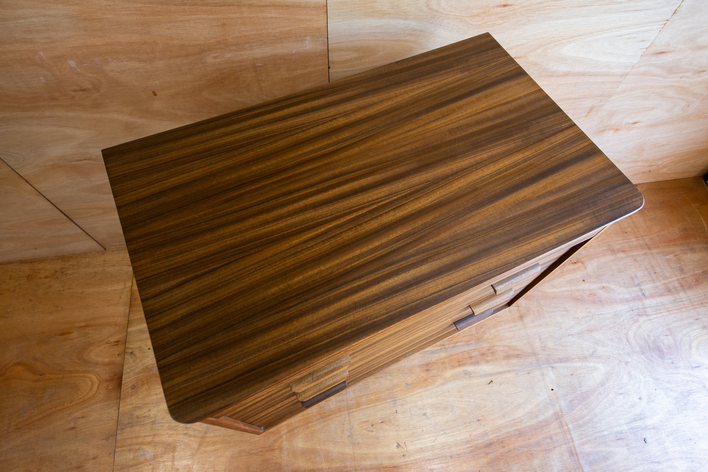 Vintage Uniflex Walnut Chest of Drawers