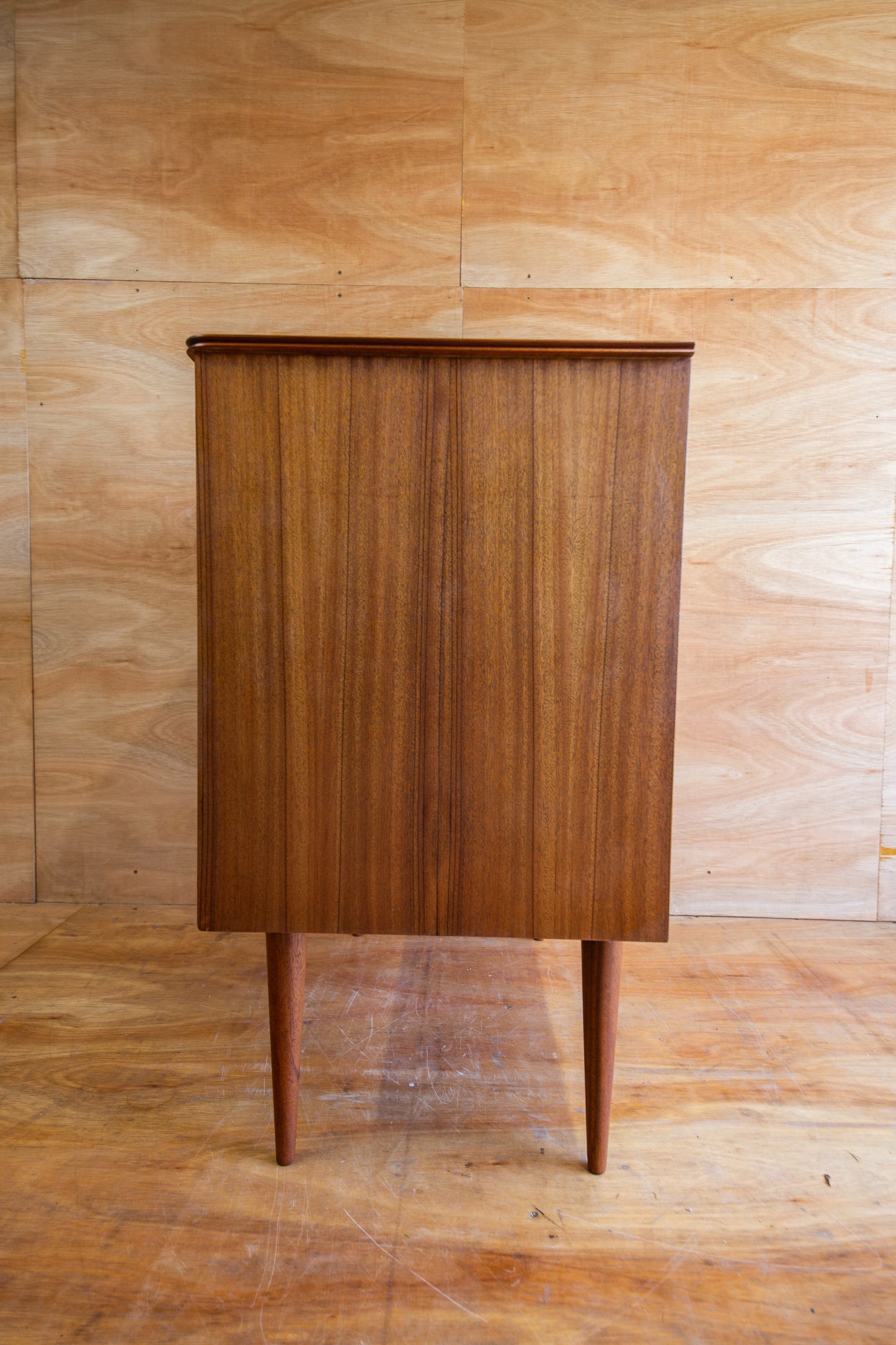 Vintage Uniflex Walnut Chest of Drawers