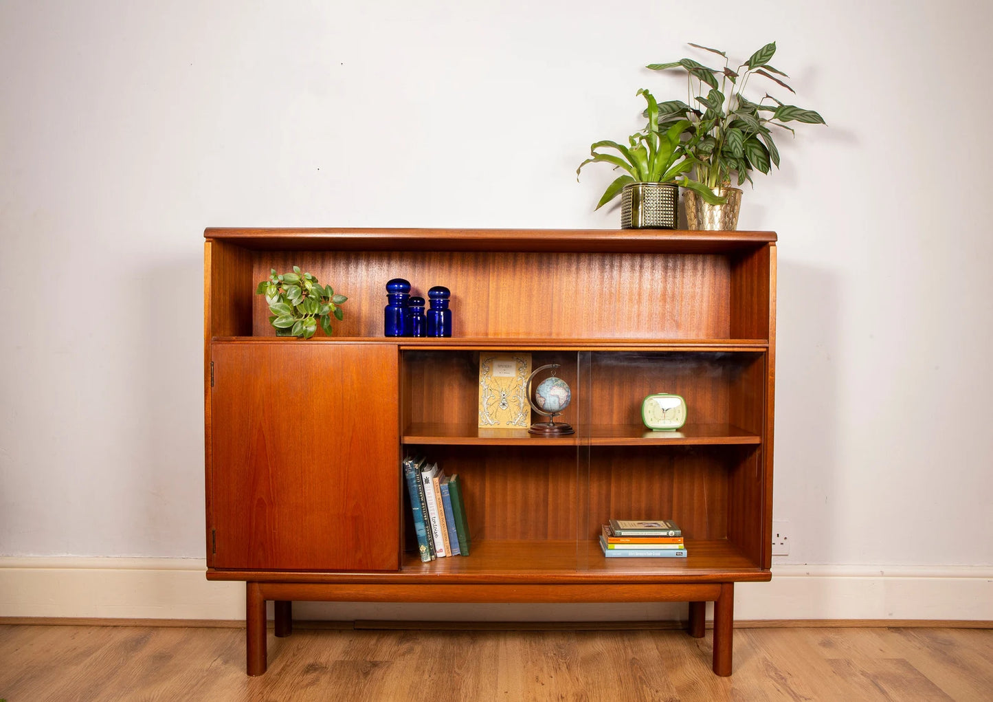 Vintage Mcintosh Teak Display Cabinet